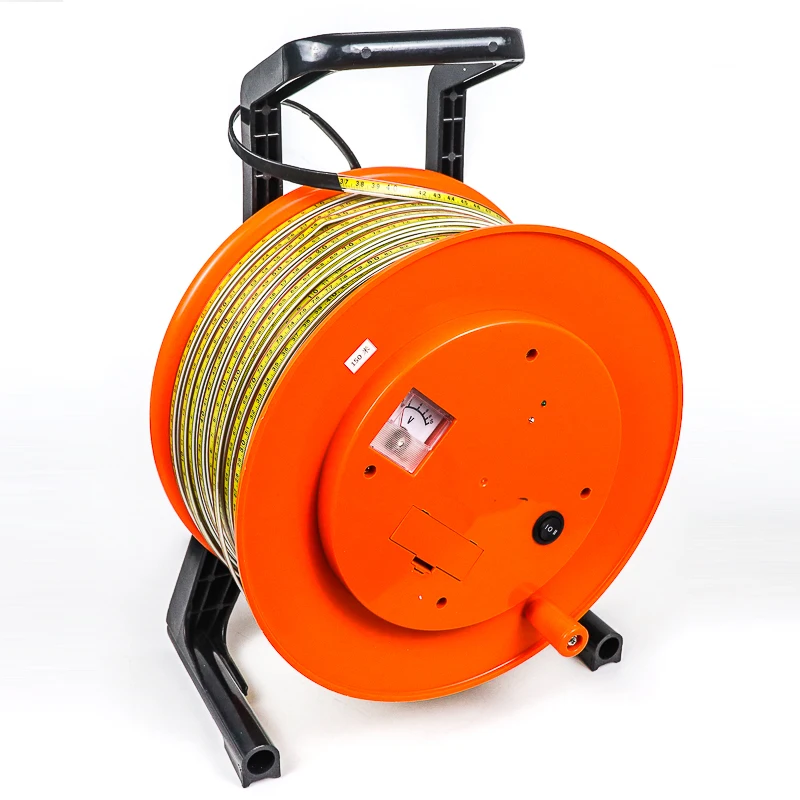 Hole Depth Measurement Water Level Meter With Alarm Well Depth Ground Water Level Sounder