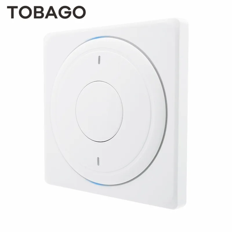 TOBAGO Wi-Fi настенный выключатель света ЕС, 2 банды 1 способ, Smart Life Tuya приложение дистанционное управление, голосовое управление Amazon Echo Google Home