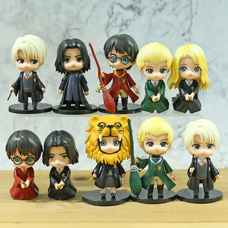Q Posket Hermione Luna Granger Ron Weasley Draco Malfoy Severus Snape Q Version Pvc Figures Toys 5pcs Et Action Figures Aliexpress