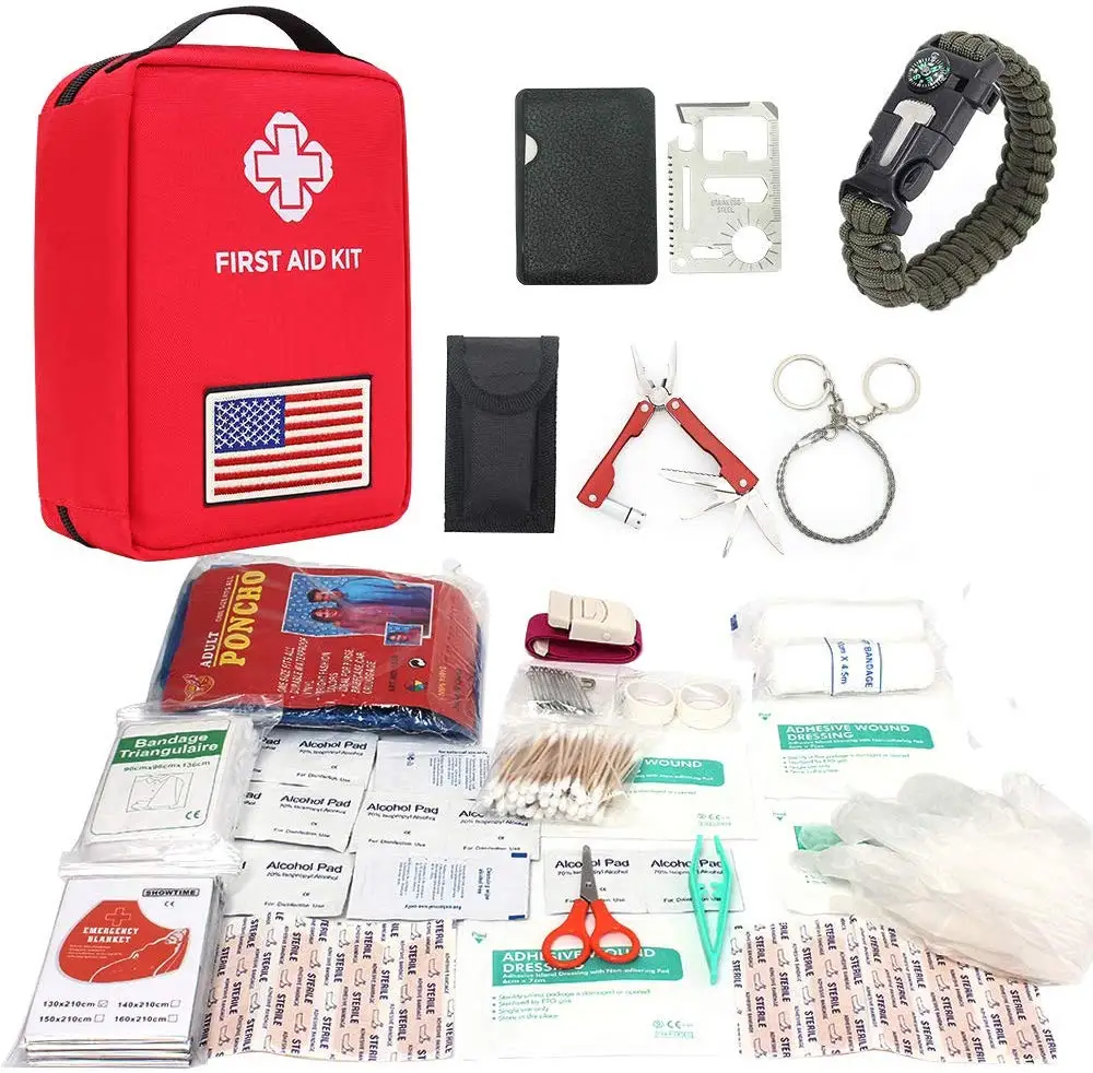 

Outdoor First Aid Kit Bag Portable Travel Medicine Emergency Kit Bags Medicine Kit Pouch Case for Travel Hiking Hunting