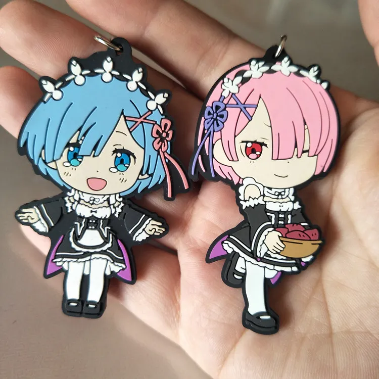 Re Zero-Based различный Мир брелок жизнь Ram подвеска REM брелок рекламный подарок