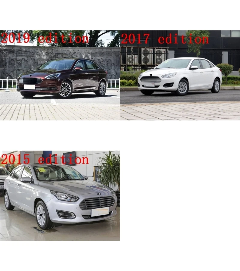 Авто Coche протектор стиль литье автомобиля-Стайлинг автомобиля модификация бампер стикер Стайлинг молдинги 15 16 17 18 для Ford Escort