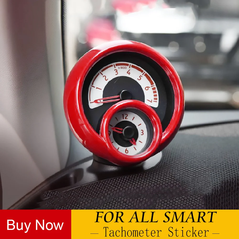 Панель приборов для автомобиля тахометр декоративный стикер нового smart 453 fortwo