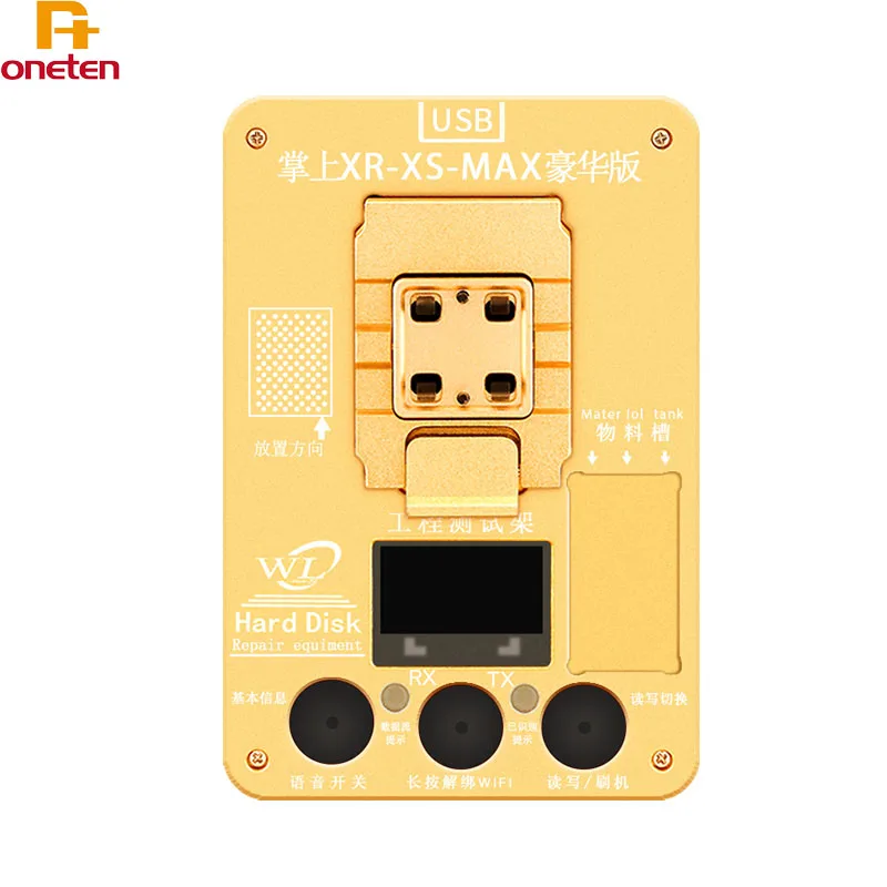 WL PCIE NAND Программист для чтения данных для iPhone11pro XR XS 8G 8P 7P 7 6SP 6G 5S HDD серийный номер SN инструмент для IPAD Pro программист
