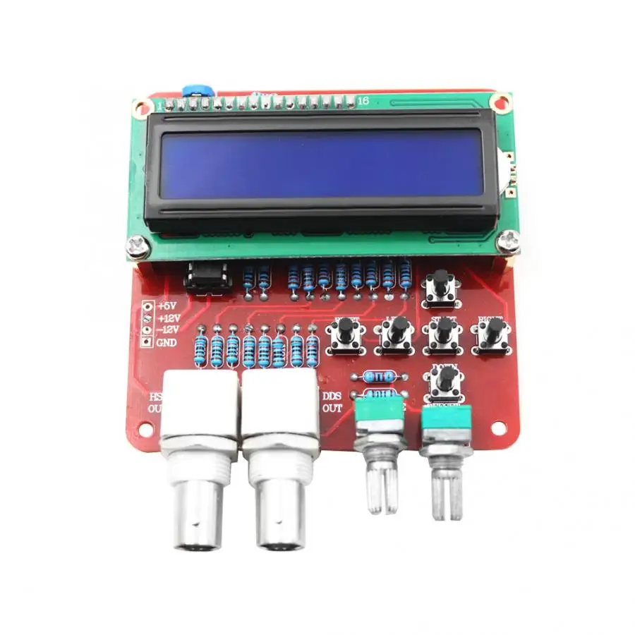 DDS функция генератор сигналов модуль DIY Kit импульсный синусоидальный треугольный генератор частоты DIY компоненты