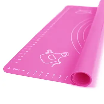 

Large Non Stick Silicone Sheet Dough Fondant Rolling Mat Baking Pastry Icing New