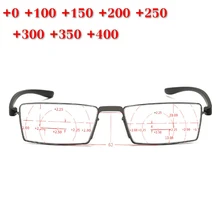 Вращающийся прогрессивный мульти-фокус очки для чтения мужские синий светильник блокирующие очки двойной светильник прогрессивный Регулируемый FML