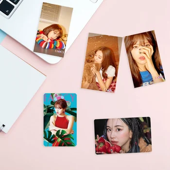 

100Pcs/Set K-POP TWICE Mini 8th 9th New Album FANCY YOU LOMO Card Postcard Photo Card Around The Concert