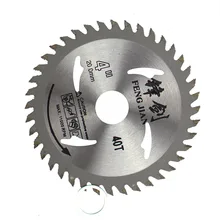 4-дюймовый фреза дисковой пилы из сплава пильное твердосплавное полотно/отрезной диск распиловка древесины угловая шлифовальная машина Годный к употреблению