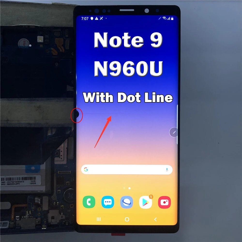 Оригинальный сенсорный ЖК-дисплей для Samsung Galaxy Note 9 N960F N960U | Мобильные телефоны и