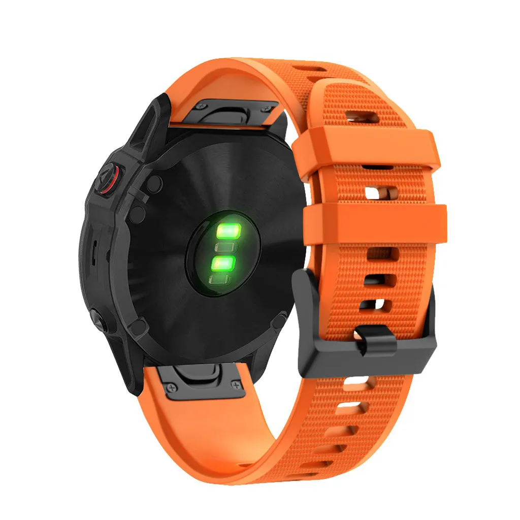 Быстроразъемный силиконовый сменный ремешок для часов Garmin Fenix 6/Fenix 6Pro Watch Quick Release силиконовый браслет Easyfit