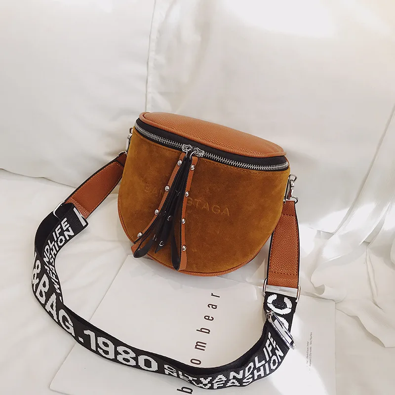 

Dull Polish Bag WOMEN'S Bag Retro Broadband Rivet Chest Pack 2019 New Style Korean-style Bag Shoulder Bag Shoulder Bag Bag
