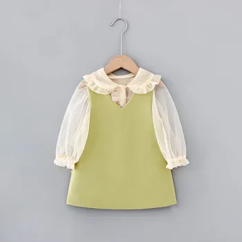 

Skirt Shirt Vest Suit New Fashion Solid Casual Spring Cotton Girl Above Knee, Mini Full Noenname_null Regular