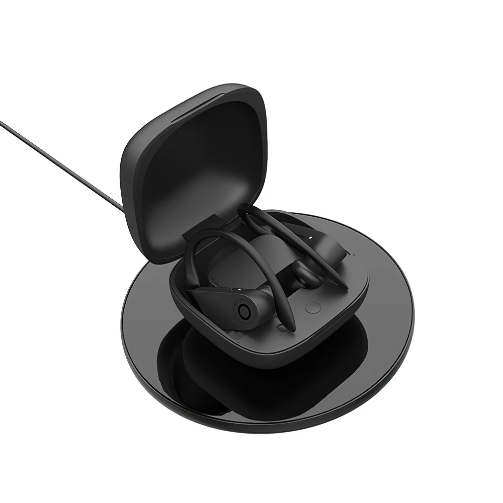 B10 Bluetooth 5,0 наушники с микрофоном TWS громкой связи водостойкая беспроводная гарнитура для iPhone 8 Plus ушной крючок спортивные стерео наушники - Цвет: Wireless Charge