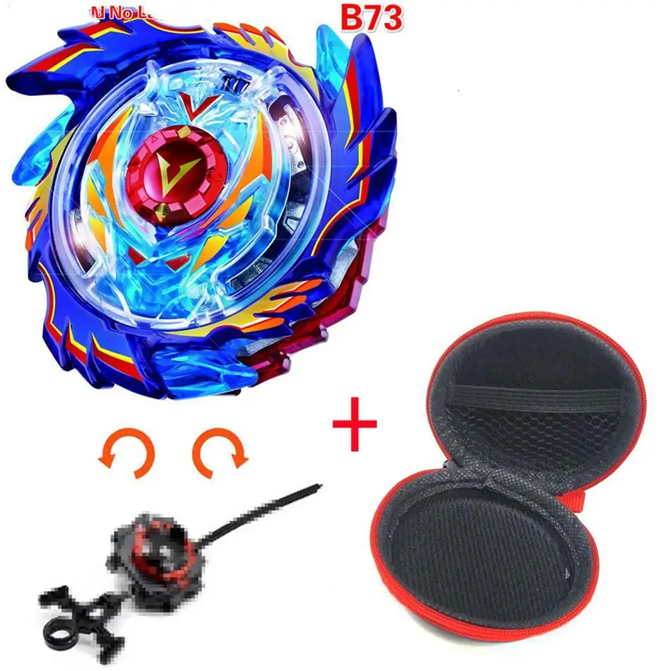 Beyblade Burst B150 B145 149 с пусковой установкой Bey Blade лезвия Топ спиннинг игрушки для детей Металл Пластик Fusion 4D подарок - Цвет: B73