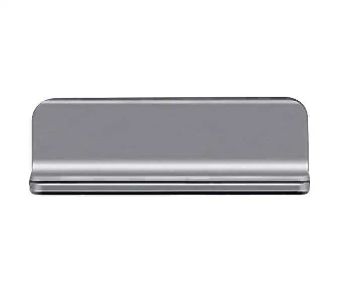 Style A Grey Besegad алюминиевый регулируемый вертикальный Настольный держатель для ноутбука, подставка для Apple MacBook Pro Mac Book lenovo YOGA notebook - Цвет: Style A Grey