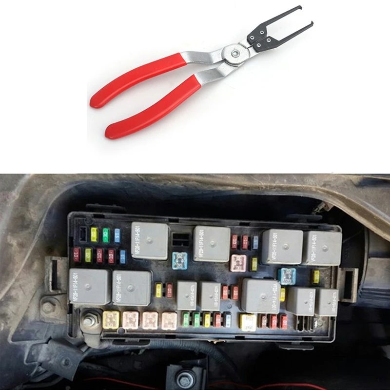 Car Disassembly Tool Replacement Of Car Relay Disassembly Clamp Relay Extraction Pliers Fuse Removal Pliers Tools For The Car