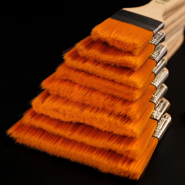 Memory Nylon Paint Brushes 3