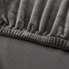 Thick Velvet Sofa Cover Solid Color Sofa Cushion Cover Elastic Slipcover All-inclusive Couch Covers Dining Room MY448 3