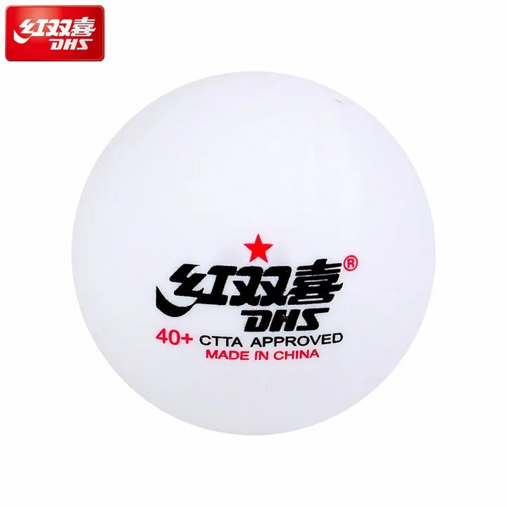 DHS Пластиковые Мячи для настольного тенниса материал 40+ Прошитые Поли мячи для пинг-понга Tenis De Mesa - Цвет: 10 Balls