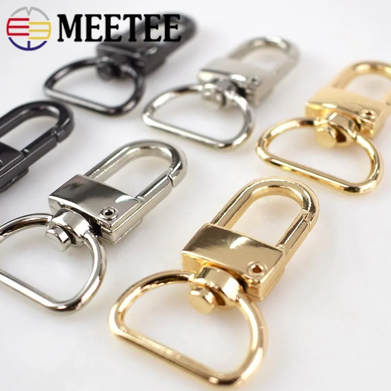 20 мм Meetee 10 Вт 30 50 шт. металлический мешок пряжки ошейник поворотные застежки