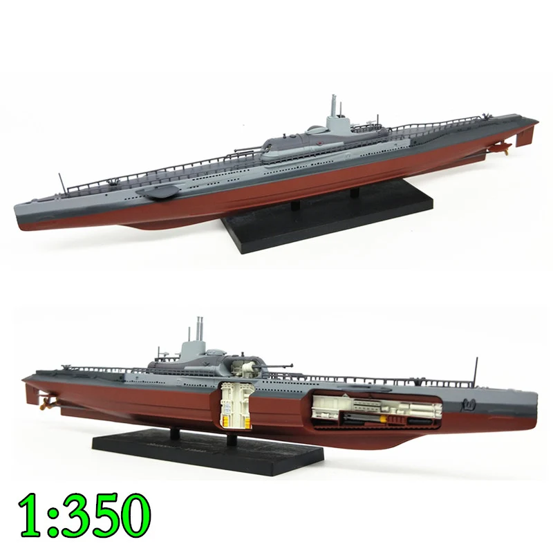 1:350 1942 мировая война II Франция Surcouf большая подводная лодка модель военного