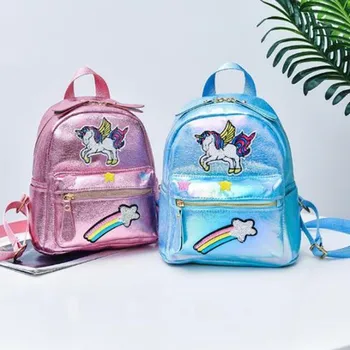 

Cute Unicorn Backpack Small Shopping Backpack Girl Cosmetic Fashion Bags Kid Cartoon School Bag Dropshipping