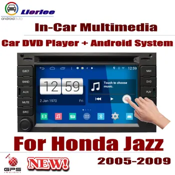 

For Honda Jazz 2005-2009 Car Android Player Radio DVD GPS Navigation Displayer System Audio Video In Dash Multimedia Head Unit