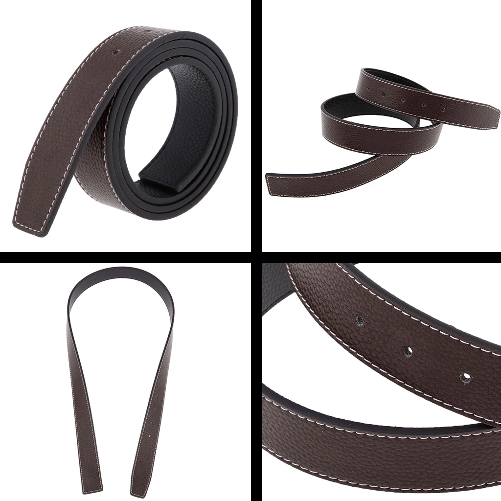 Mens Dress Belt Strap Waistband Without Buckle Belts Replacement for Boys