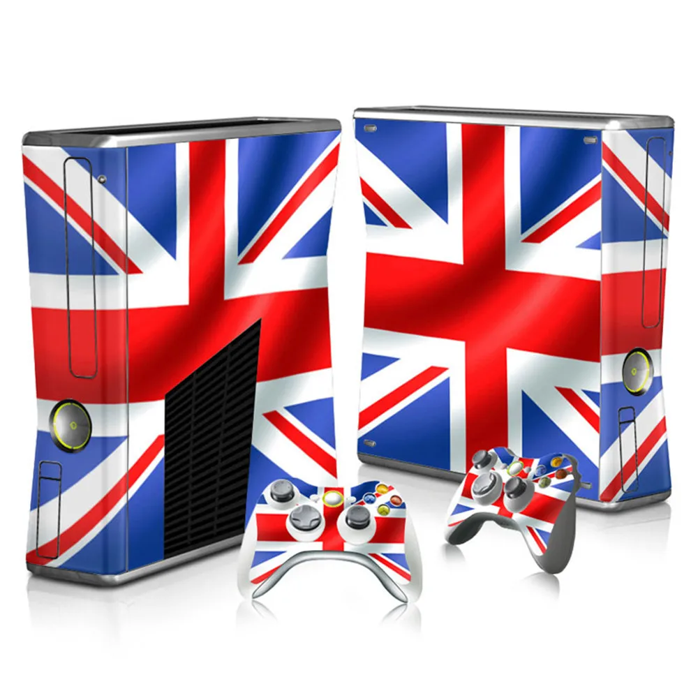 Чехол наклейка для Microsoft Xbox 360 Slim Decal Skin Console и 2 наклейки|cover sticker|cover for microsoftcover |