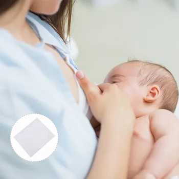 

1 Box Nipple Shield Sticker Breast-feeding Auxiliary Soft Nipple Cover Breathable Nipple Paste for Woman Lady Mother Mom