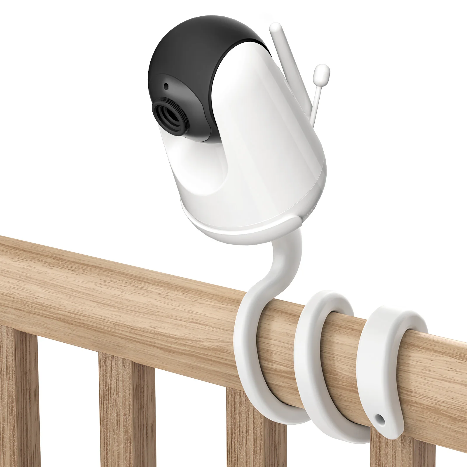 DF-1078+DF-3033 Baby Monitor Mount Bracket for VAVA Baby Monitor 720P Cradle Mount Holder Without Tools