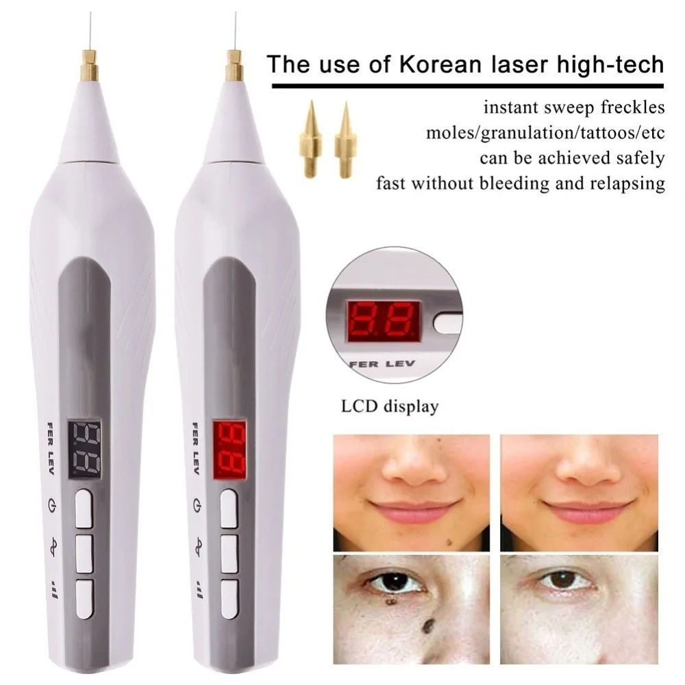 

Tattoo Remover Plasma Pen LCD laser Remove Freckle Wrinkle Mole Removal Machine Skin Scares Beauty Tools