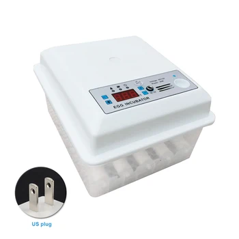 

Large Capacity Eggs Incubator Automatic Turning For Hatching Digital Display Chicken Farm Animals ABS Goose Quail Home Low Noise