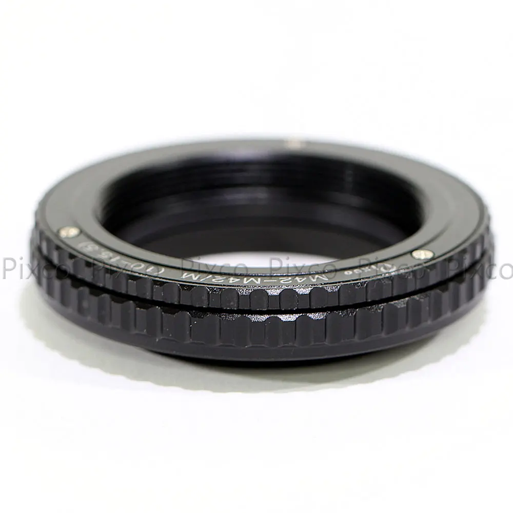 

M39 to M42 Mount Lens Adjustable Focusing Helicoid Macro Tube Adapter - 10mm to 15.5mm