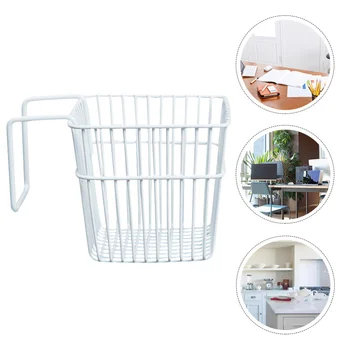 

2 Pcs Storage Basket Wall Hanging Rack for Gift Home Bathroom Kitchen