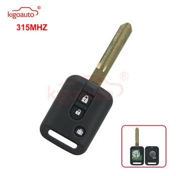 

Kigoauto without chip Remote key 3 button 315Mhz for Nissan 350Z Navara Pathfinder Micra Almera Note X-Trial Qashqai remote key
