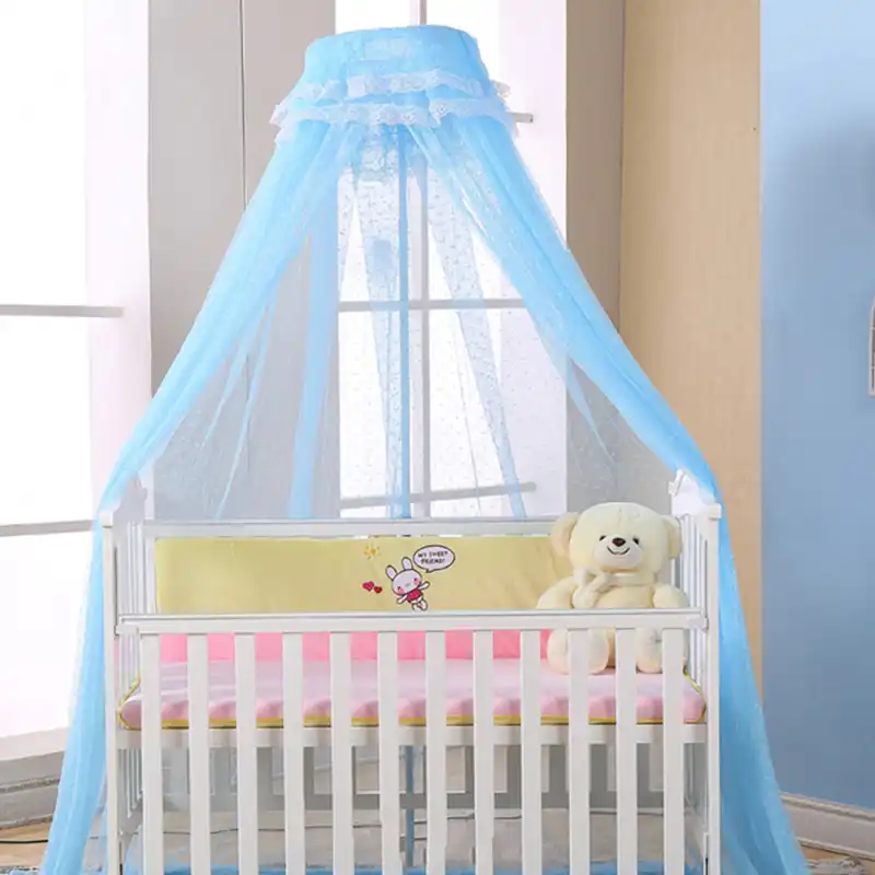 Chambre Bebe Ciel De Lit Bebe Bebe Accessoires Chambre Ciel De Lit Anti Moustique Lit Bebe Moustiquaire Sans Support En Fer Pour Lit En Baldaquin Bebe Canopee Filet D Ete Aliexpress