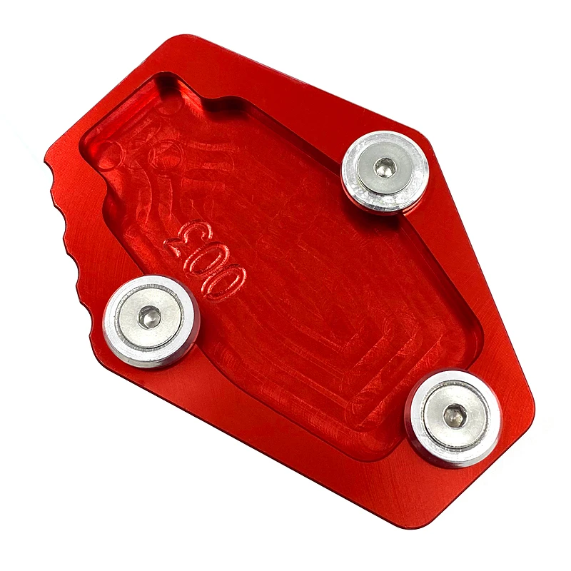 CNC Kickstand Foot Side Stand Extension Pad Support Plate For DUCATI Multistrada 1200 S Monster 795 796 821 1200 1200S  (10)