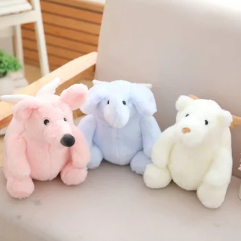 

Lucky Boy Sunday Angel Animals Stuffed Toy Plush Polar Bear Mouse Elephant Plush Toy Kids Baby Children Birthday Gift