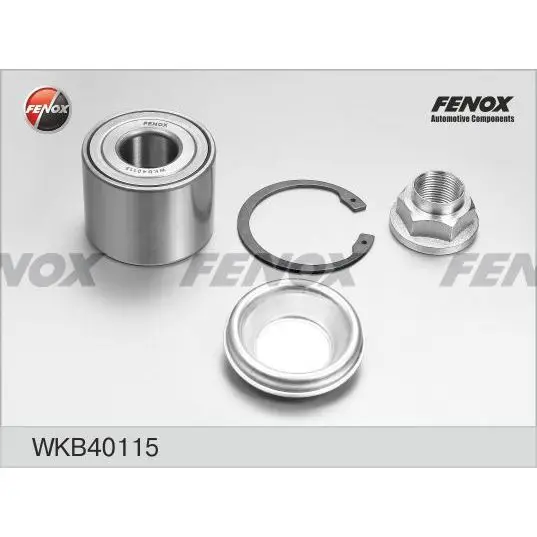 Подшипник ступ.CITROEN C4/PEUGEOT 307 00- зад. FENOX WKB40115