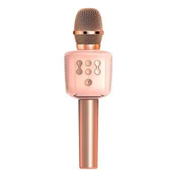 

Bluetooth Karaoke Microphone Wireless Microphone Professiona Speaker Handheld Microfone Player Singing Recorder Mic