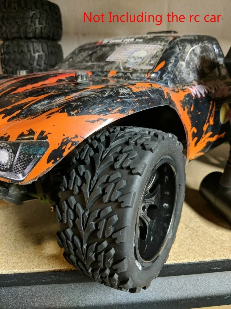 4 шт./компл. 1:10 RC Monster Bigfoot автомобиль шины для багги для HPI HSP Traxxas внедорожные шины комплект обод колеса с шиной колеса