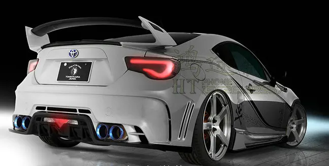 Подходит для TOYOTA GT86 Subaru BRZ модифицированный Карбон волокно заднего крыла спойлер крыло