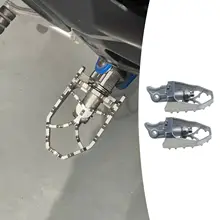 PEDANE POGGIAPIEDI MAGGIORATE ERGAL BMW F 650 700 800 1200 GS FOOTPEGS TITANIO PEDANE POGGIAPIEDI MAGGIORATE ERGAL BMW F 650 700 800 1200 GS FOOTPEGS TITANIO