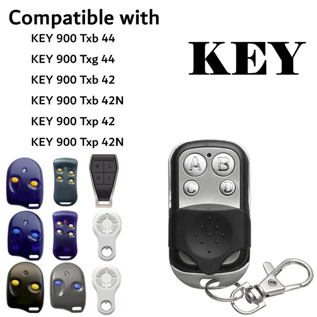 KEY 900 TXB 42 TXB 42N TXP 42 TXP 42N Remote Control Duplicator 433.92MHZ Fixed Code 1