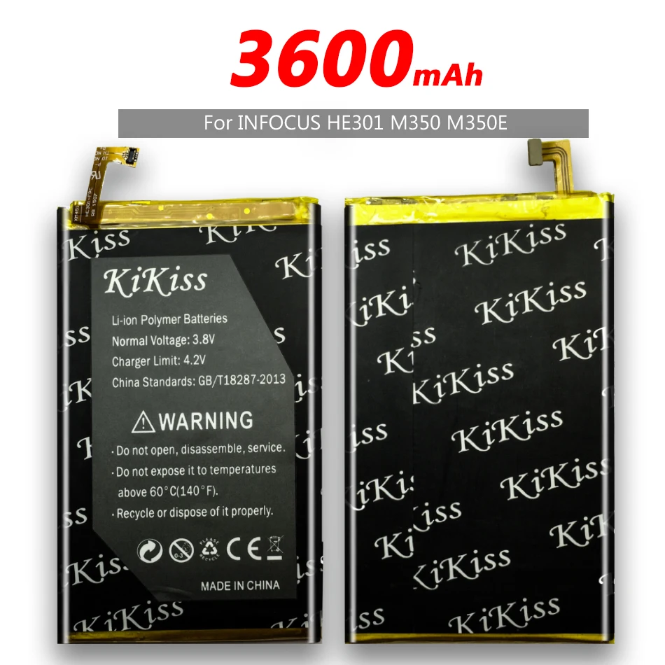 Защитная пленка для INFOCUS HE301 M350 M350E 3600 мАч высокой Ёмкость Батарея сотовый телефон Батарея большой Мощность HE301