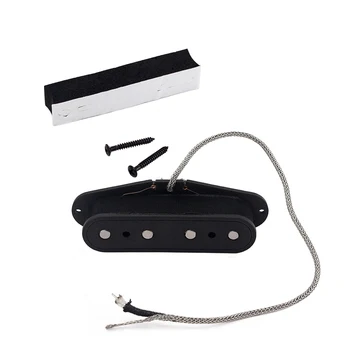 

Black Alnico 8 Active Pickup Copper Wire Set For 4 String Guitar/Bass Parts