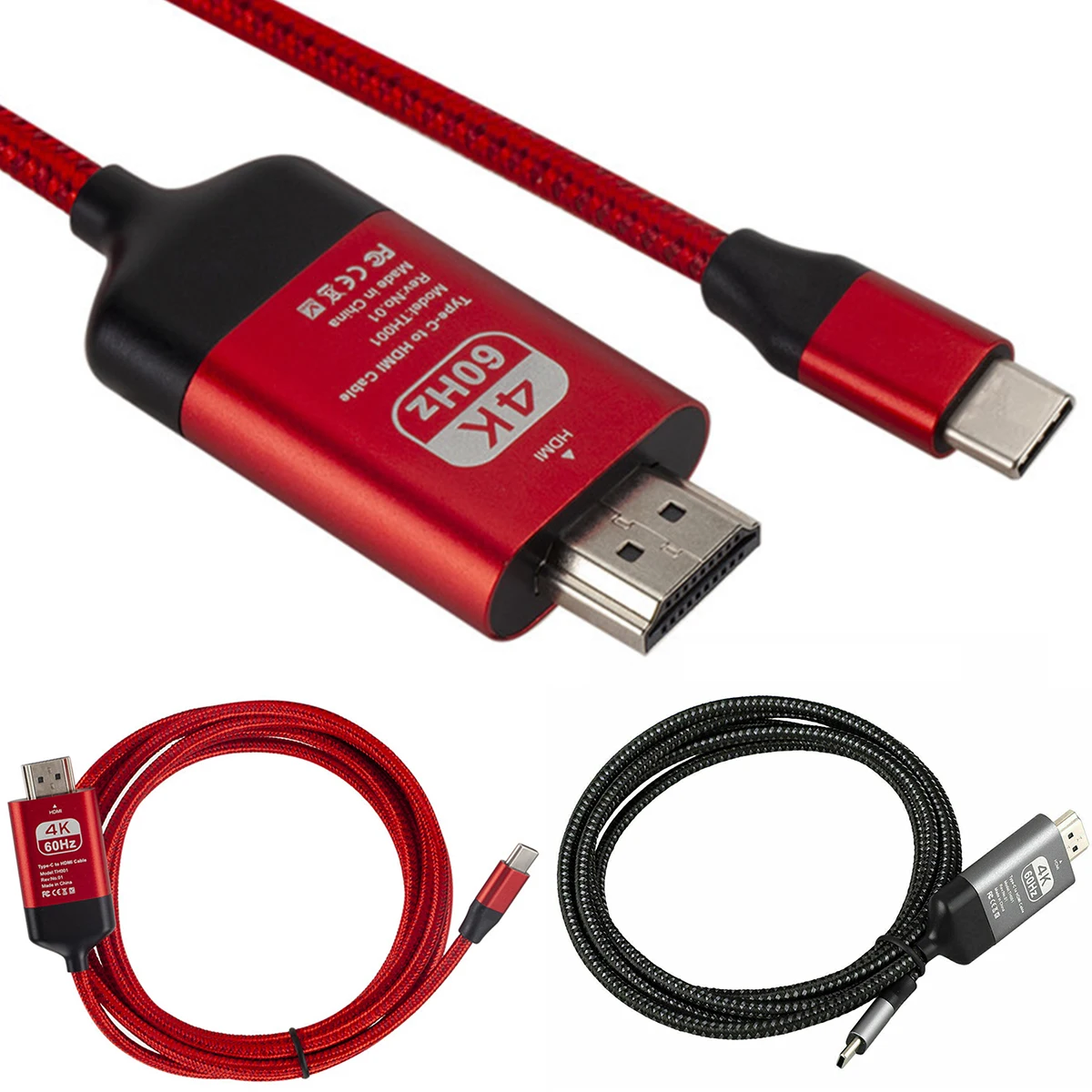 SOONHUA тип-c к hdmi-кабель, адаптер 4K USB C к HDMI HDTV AV ТВ кабели для Samsung Galaxy S10