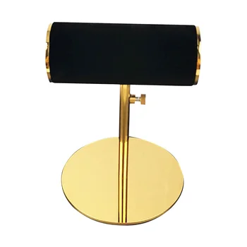 

Black White T-bar Jewelry Holder Oragnizer Bracelets Watch Display Stand Stable Metal Base